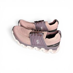 On Running Women's Pink and Lavender Cloudswift Running Shoes
